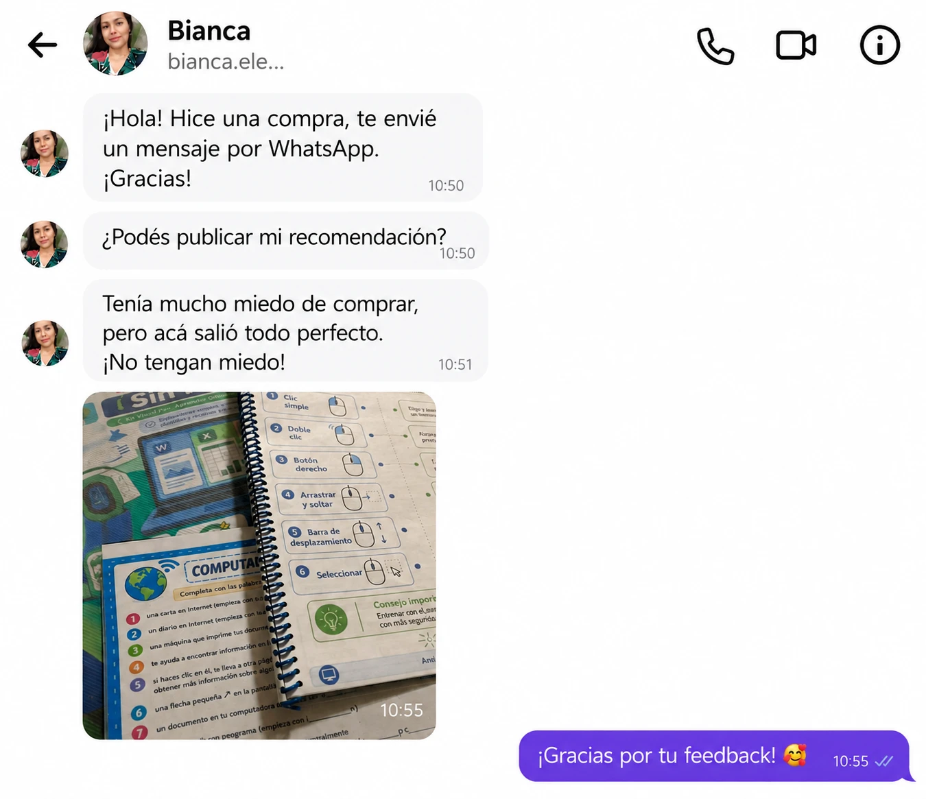 Testimonio de cliente 3